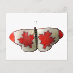 Kanada Butterfly Vykort