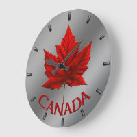 Kanada Clock Canada Souvenir Wall Clocks & Gifts