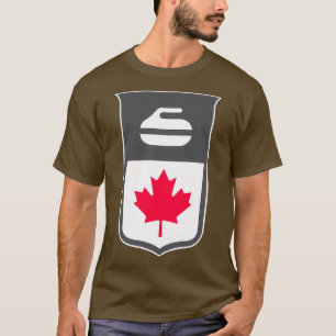 Kanada Curling2 Sticker T Shirt