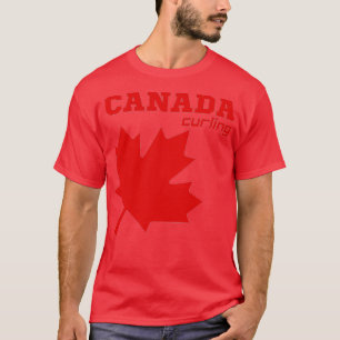 Kanada Curling T Shirt