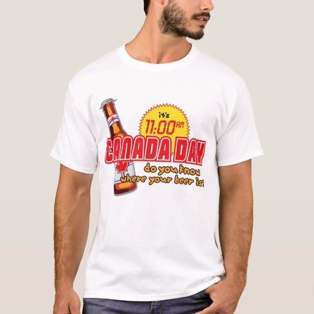 Kanada dag 11 t-shirt (Framsida)