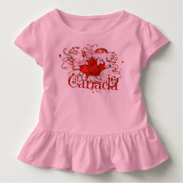 Kanada dag Grungy Urban T-shirt