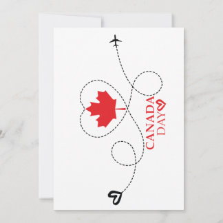 Kanada dag inbjudningar