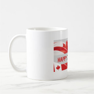 Kanada-dagen i lycklig, 1 juli Mugg. Kaffemugg