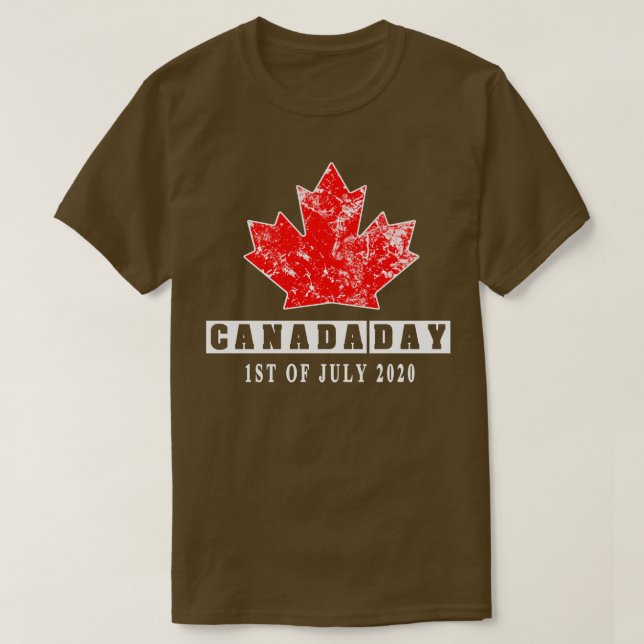 Kanada-dagen T Shirt (Design framsida)