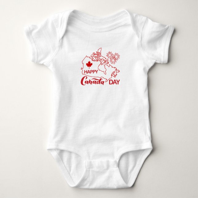 Kanada-dagen T Shirt (Framsida)