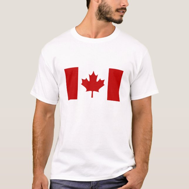 Kanada dagT-tröja T Shirt (Framsida)