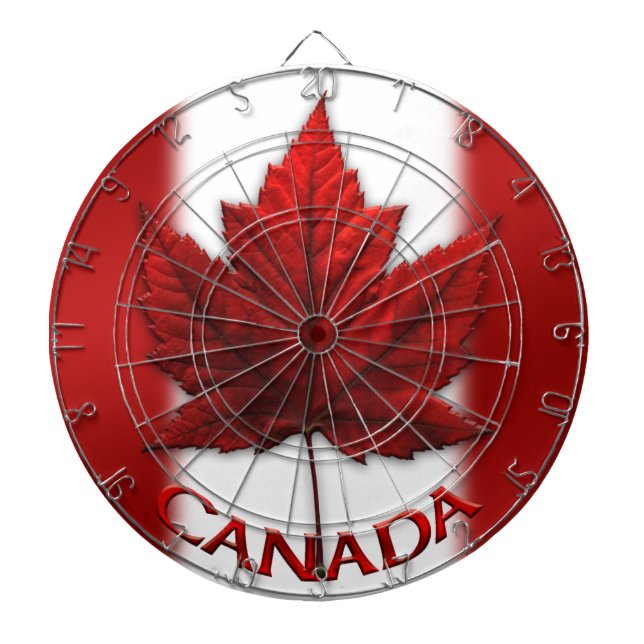 Kanada Dartboard Canada Flagga Souvenir Dartboard Piltavla (Framsidan)