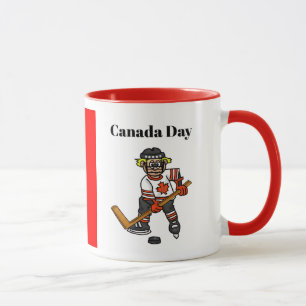 Kanada Day Canadian Hockey Player Mugg