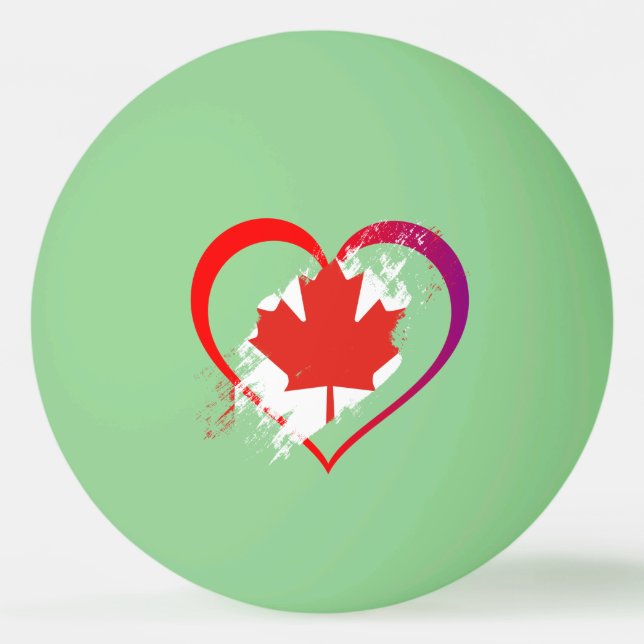 Kanada Day Ping Pong Bollar (Framsidan)