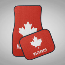 Kanada Day Red White Canadian Flagga Maple Löv Nam