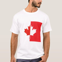 Kanada Day Shirt - Red & White Maple Löv T