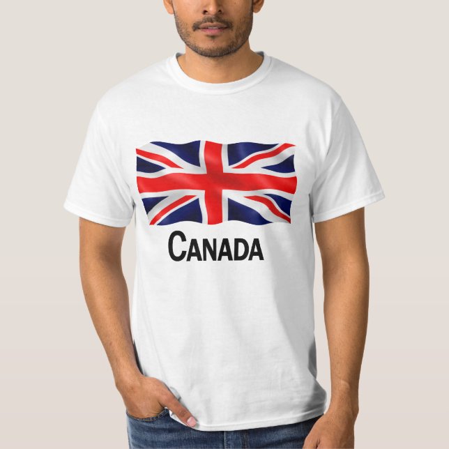 Kanada den fackliga jacken - värdera T-tröja T-shirt (Framsida)