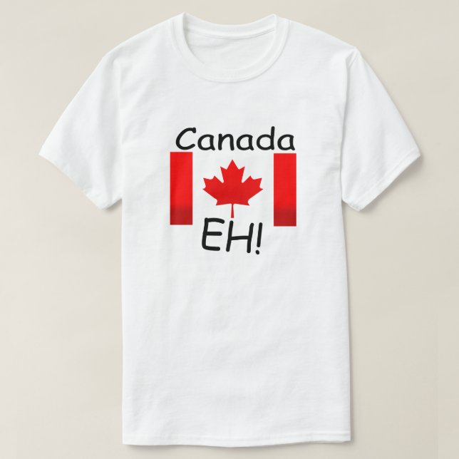 Kanada-eh? T-shirt (Design framsida)
