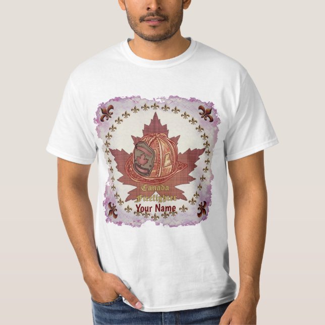 Kanada Firefighter t-shirt (Framsida)