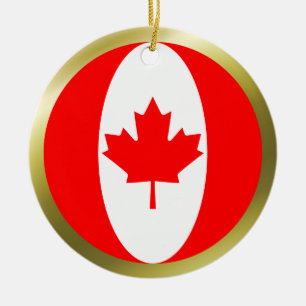 Kanada Flagg Ornament
