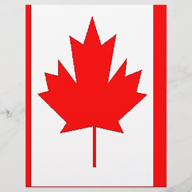 Kanada flagga (Framsida)