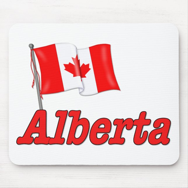 Kanada Flagga - Alberta Musmatta (Framsidan)