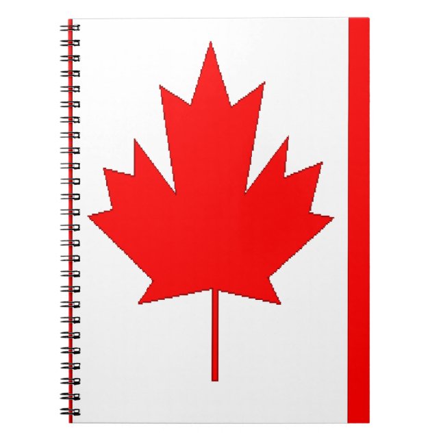 Kanada flagga anteckningsbok (Framsidan)