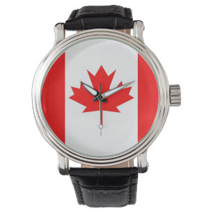 Kanada Flagga Armbandsur