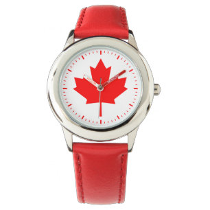 Kanada flagga armbandsur