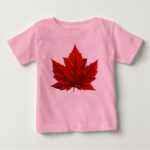 Kanada Flagga Baby Tootoo Kanada Baby Kroppsställn T Shirt