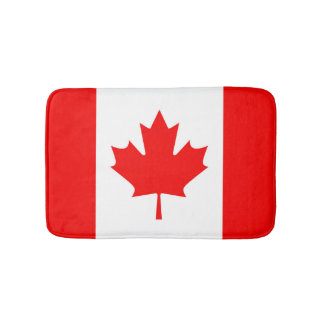 Kanada flagga badrumsmatta