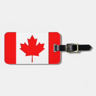 Kanada-Flagga Bagagebricka