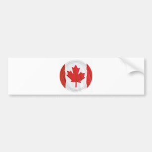 Kanada flagga bildekal
