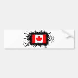 Kanada flagga bildekal