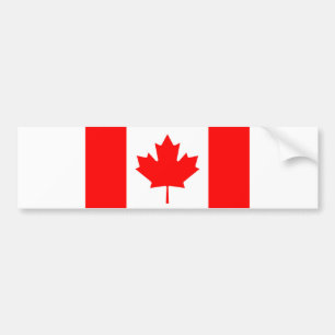 Kanada flagga bildekal