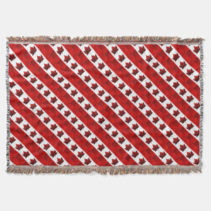 Kanada Flagga Blanket Canada Flagga Souvenir Throw Mysfilt