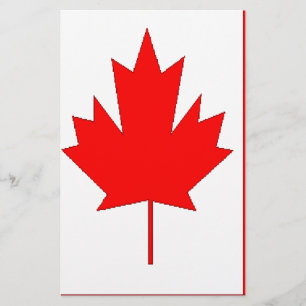Kanada flagga brevpapper