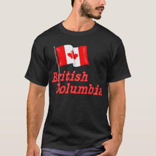 Kanada Flagga - British Columbia Tee
