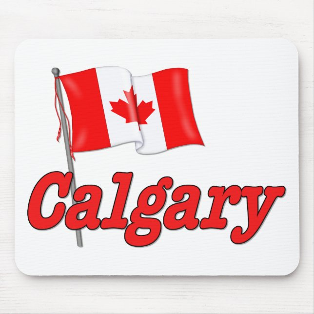 Kanada Flagga - Calgary Musmatta (Framsidan)