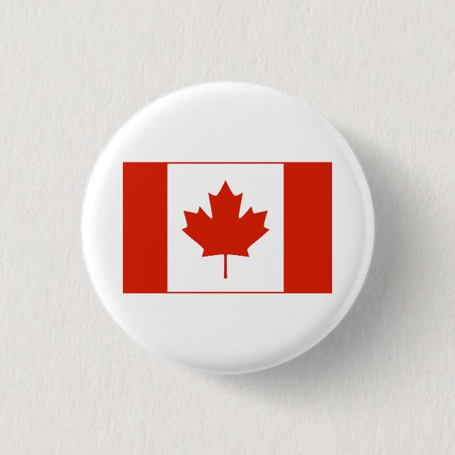 Kanada flagga Canadian flagga Ord flagga Knapp (Framsida)