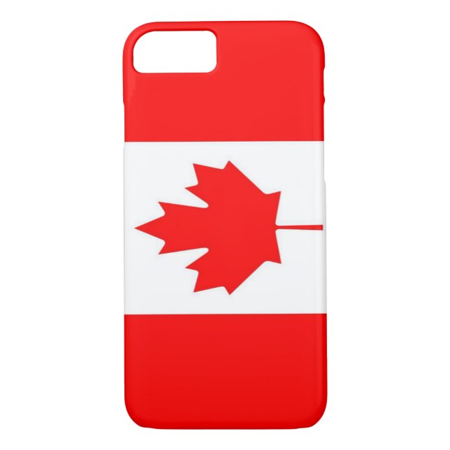 Kanada Flagga Case-Mate iPhone Skal (Baksida)
