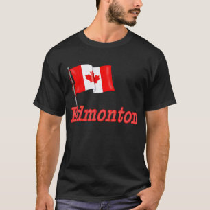 Kanada Flagga - Edmonton T-shirt