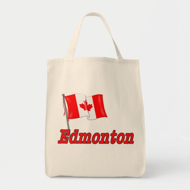 Kanada Flagga - Edmonton Tygkasse (Framsidan)
