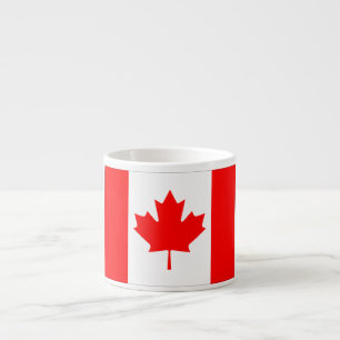Kanada flagga espressomugg