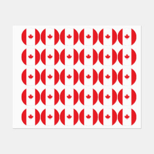 Kanada flagga klistermärke