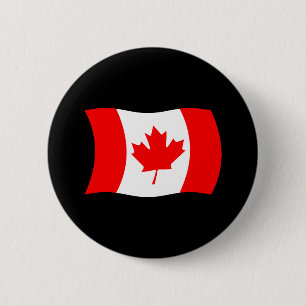 Kanada Flagga Knapp