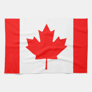 Kanada flagga kökshandduk