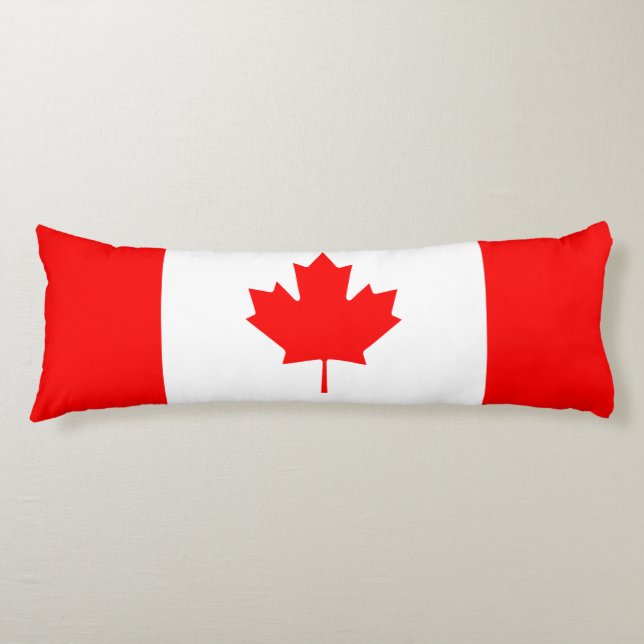 Kanada Flagga Kroppskudde (Framsidan)