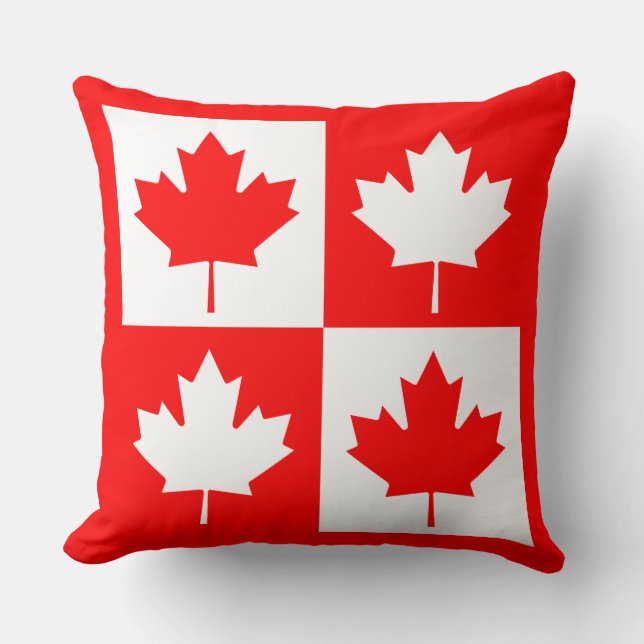 Kanada flagga kudde (Framsida)