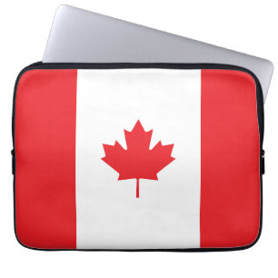 Kanada flagga laptop fodral