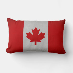 Kanada Flagga Lumbarkudde