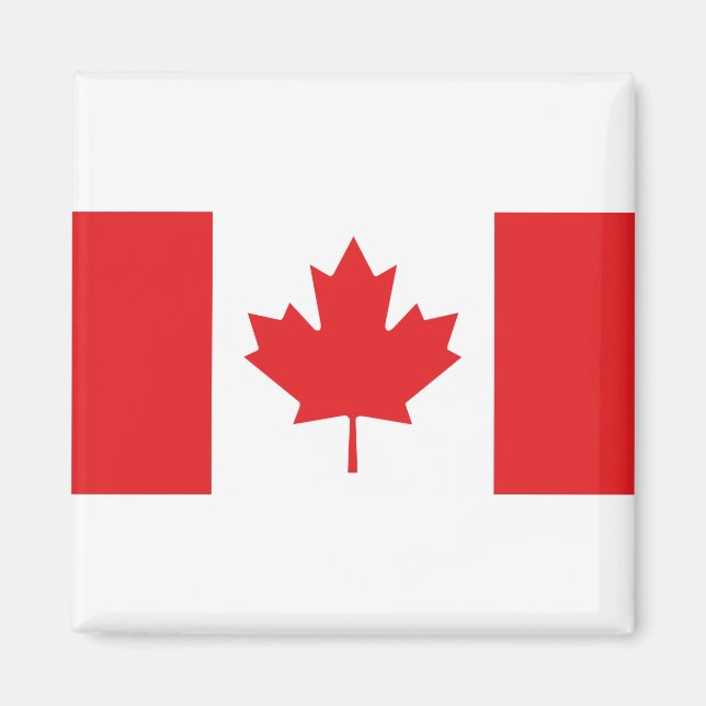 Kanada Flagga Magnet (Framsidan)