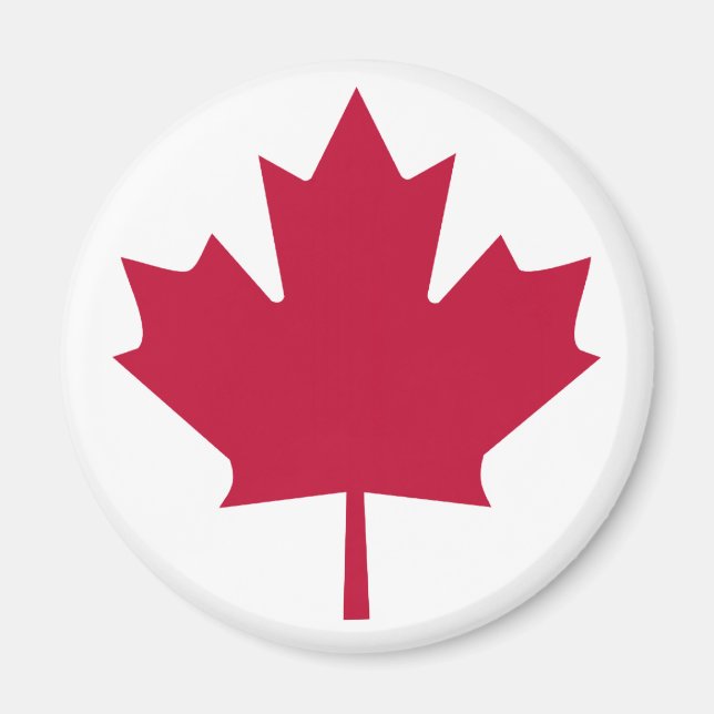 Kanada Flagga Magnet (Framsidan)
