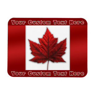 Kanada Flagga Magnet Canada Personlig Magnet